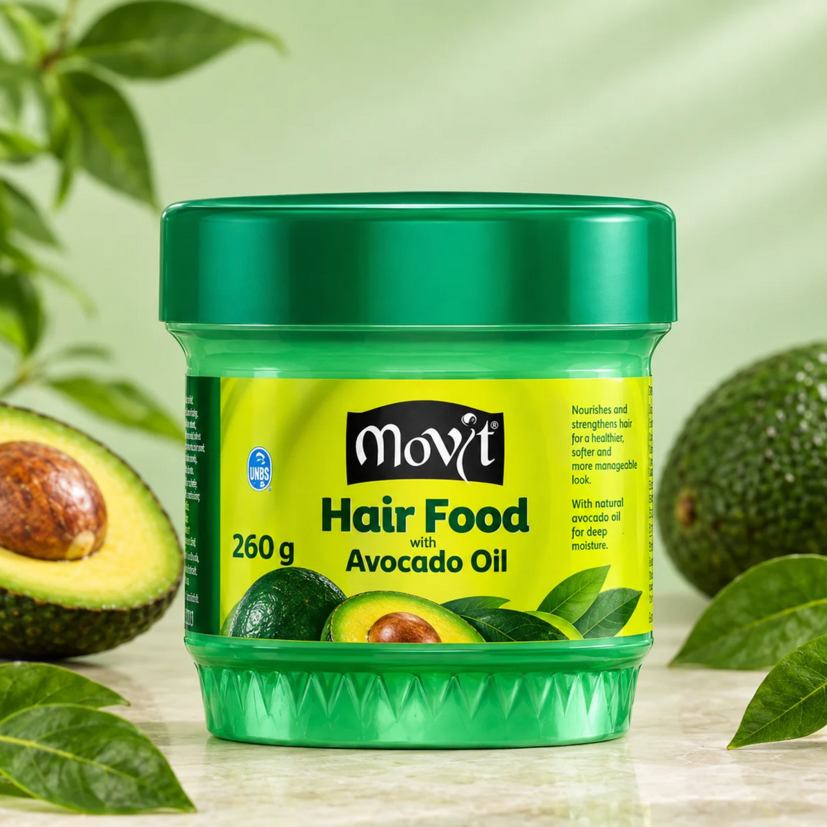 Movit Hair Food with Avocado Oil – 260g